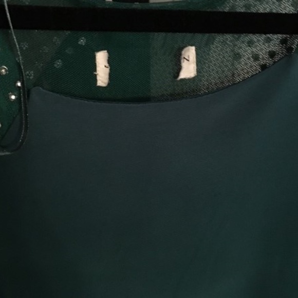 Emerald Green Formal Dress - Picture 3 of 4